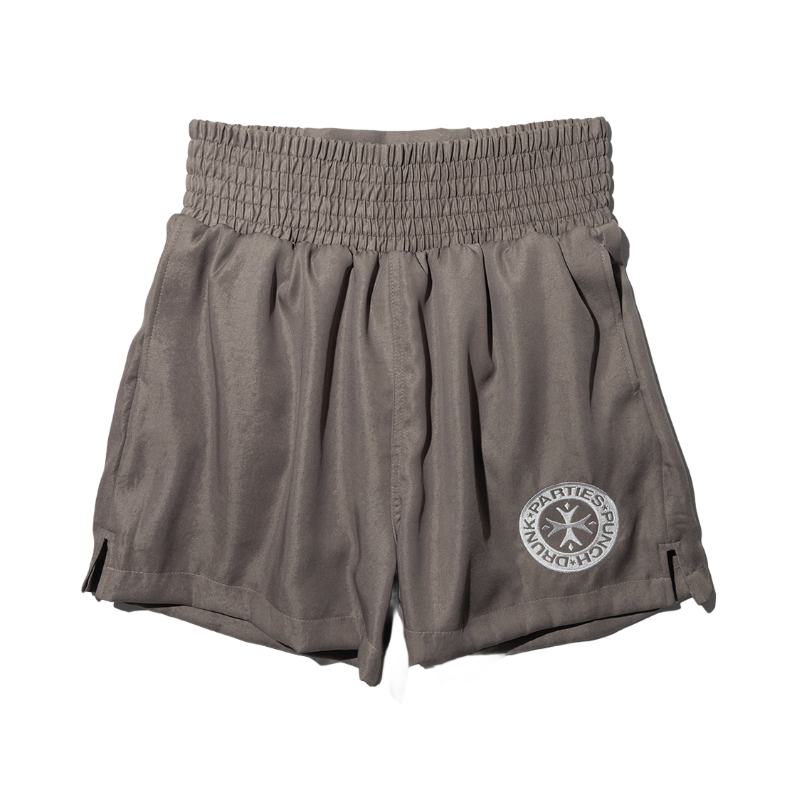 PDPPH02MC Punch Drunk Parties Parties Boxing Shorts Mocha - 대표 이미지 #1