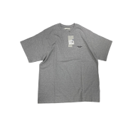Undermycar Mu.05 Anti Fxxking Logo Play Oversized T-Shirts Melange Gray
