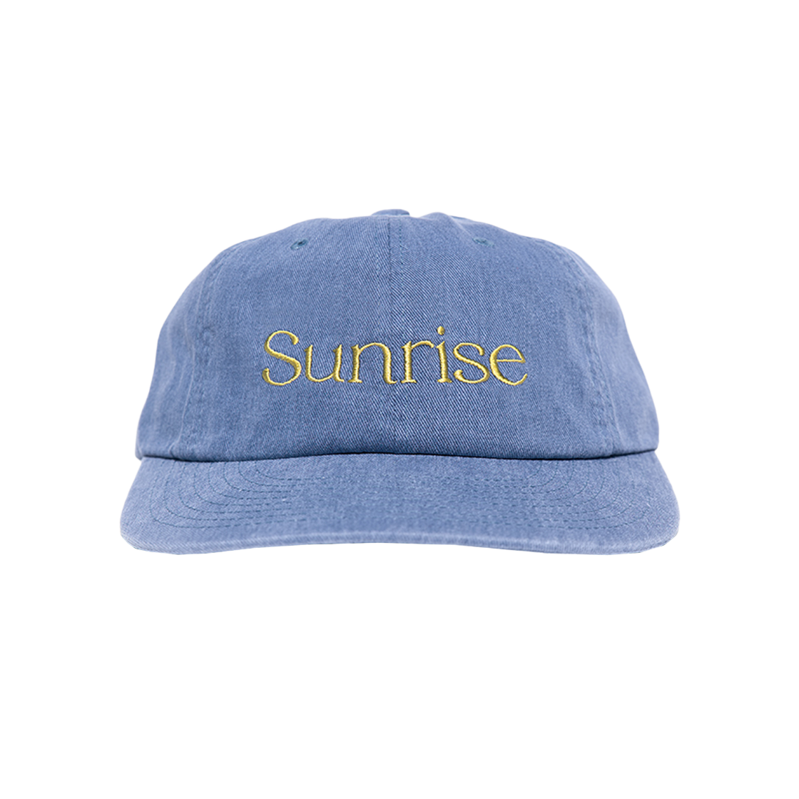 헬로선라이즈 선라이즈 타이포 로고 6패널 캡 네이비(Hello Sunrise Sunrise Typo Logo 6 Panel Cap Vintage Blue)