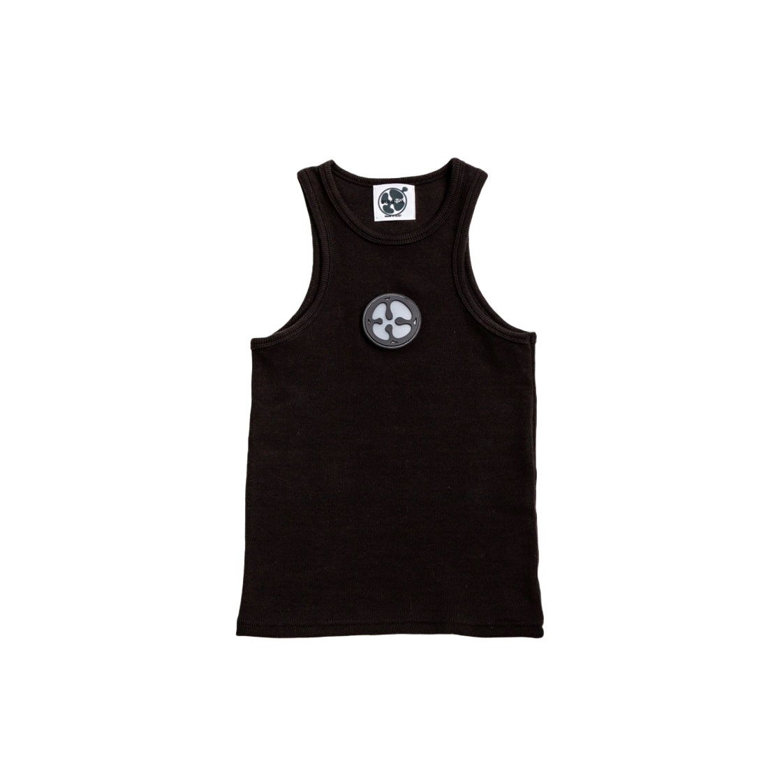 부포톡스 송과 2.5 로고 패치 나시 블랙(Bufotox Songgwa 2.5 Patched Logo Sleeveless Black)