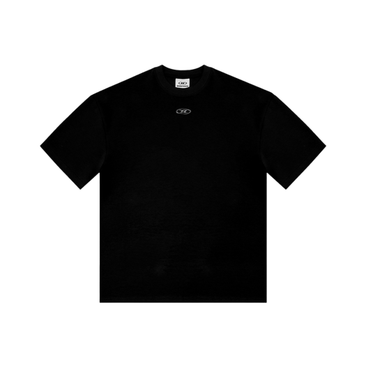 BF2MST237BK BORN TO WIN Silver B Over Fit T-Shirts Black