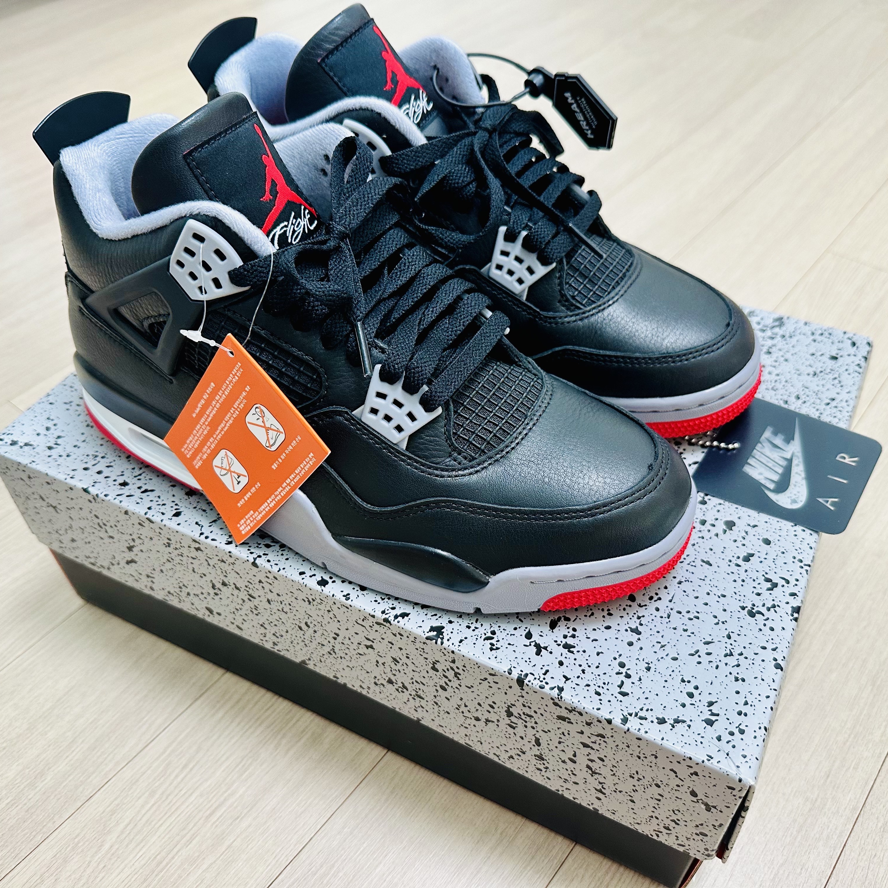 Jordan 4 Retro Bred Reimagined 착용 스타일 - 3