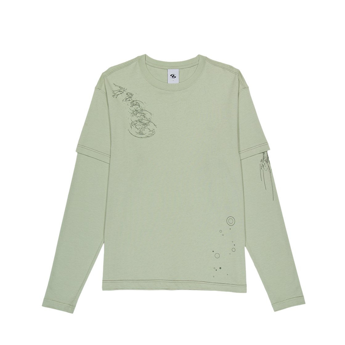산산기어 아나톰 롱 슬리브 라이트 그린 | Sansan Gear | KREAM