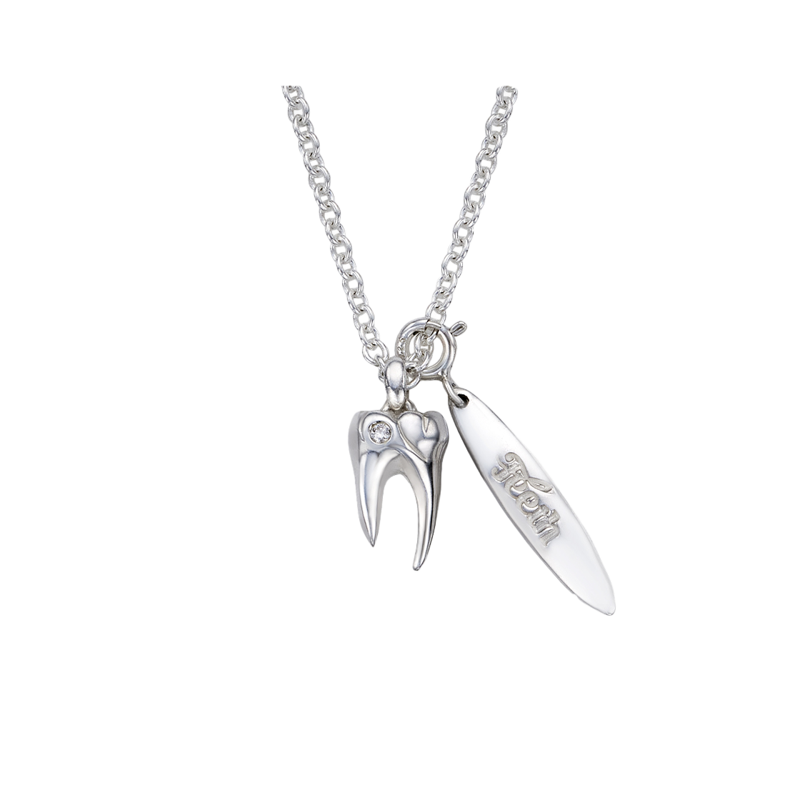 TEETH-N061 Teeth Tooth Gem Diamond Glossy