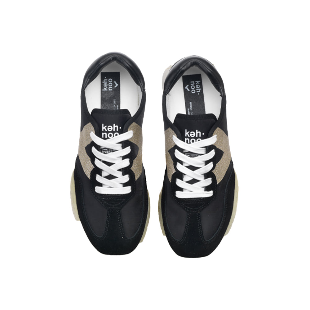 케누 KW 9312 여성 스니커즈 블랙(KEHNOO KW 9312 Sneakers Black) - 2