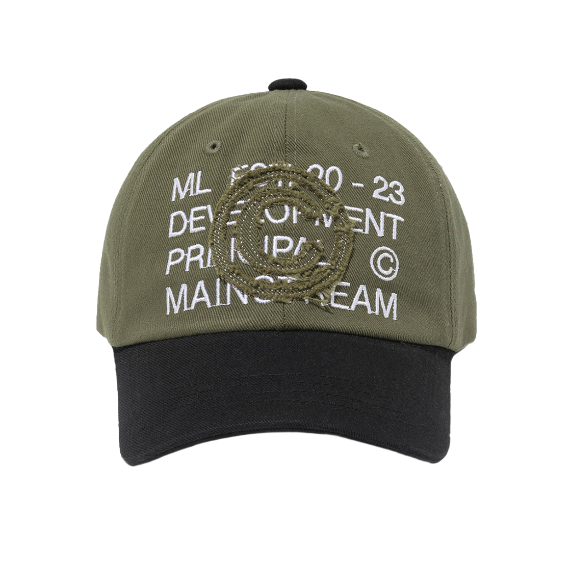 밀로 아카이브 코어 하프 볼 캡 카키 블랙(Millo Archive Core Half Ball Cap Khaki Black) - 1