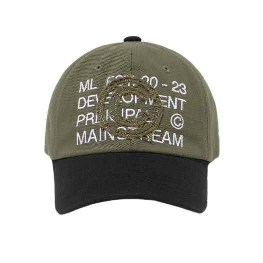 ●MILLO ARCHIVE● Spread Scroll Damage Ball Cap Vintage Navy Designer fashion, Seoul-fully created | W Concept