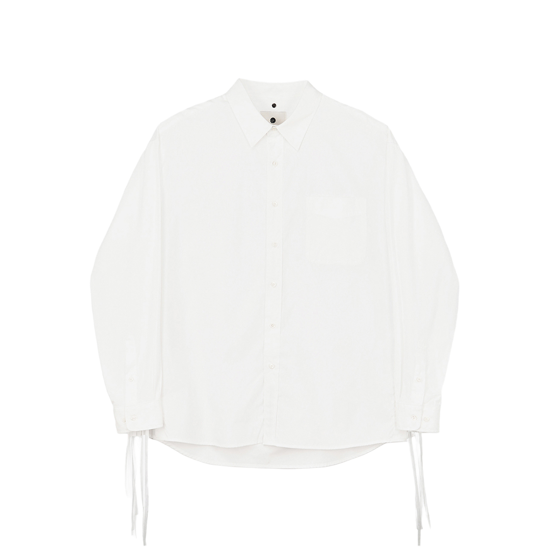 WM2DSSH04WH Woodman Typewriter Fringe Shirts White