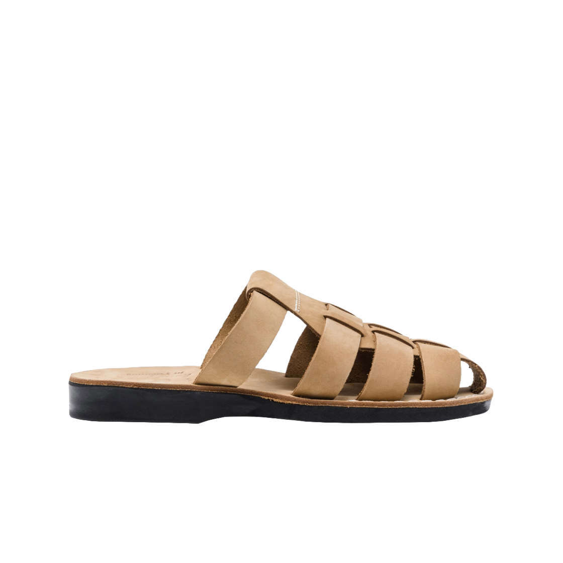 예루살렘 샌들 1063 미카엘 슬라이드 누벅 옐로우