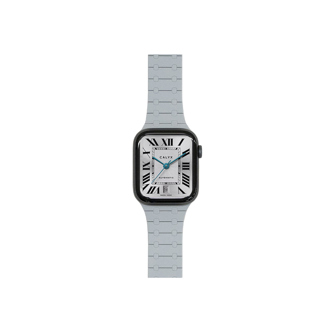 W-ASTP-SLMG-49GY CALYX Apple Watch 42(1~3th)/44/45/46/49mm Silicone Magnetic Strap Light Gray