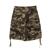 Millo Archive Vintage Washed Cargo Bermuda Pants Camo Brown