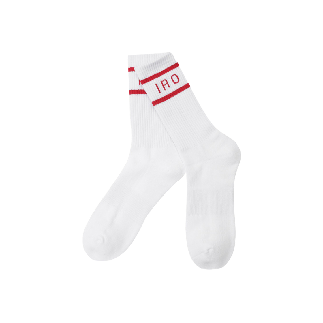 IXLAX24224REX Iro Club De Paris Edition Logo Socks Red
