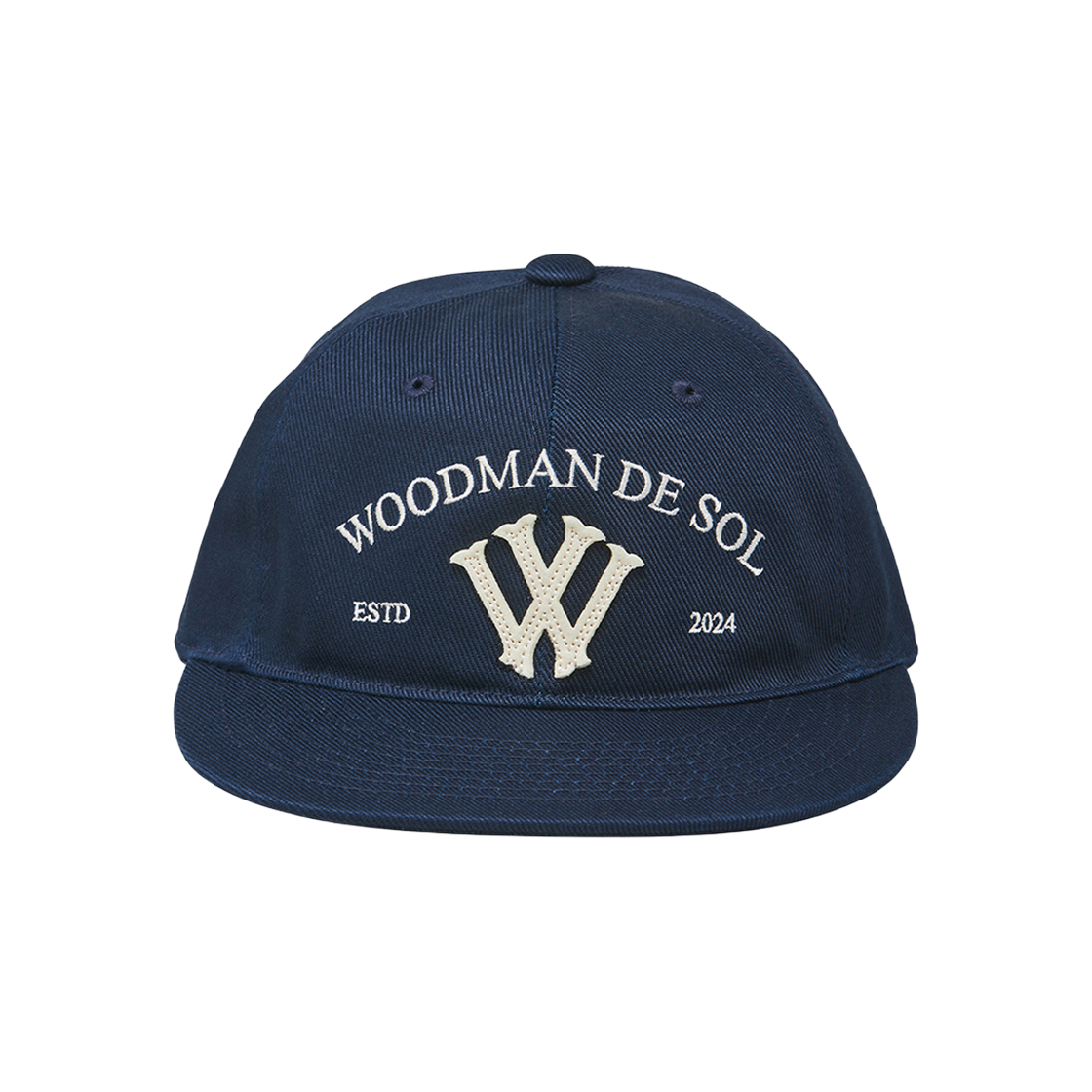 WM2DSCP01NAVY Woodman W Patch Logo Cap Navy - 대표 이미지 #1