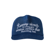 Menasoo Running Slowly Cotton Cap Denim