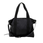 Haleine Faux Leather 2Way Tote Bag Black (VA208)