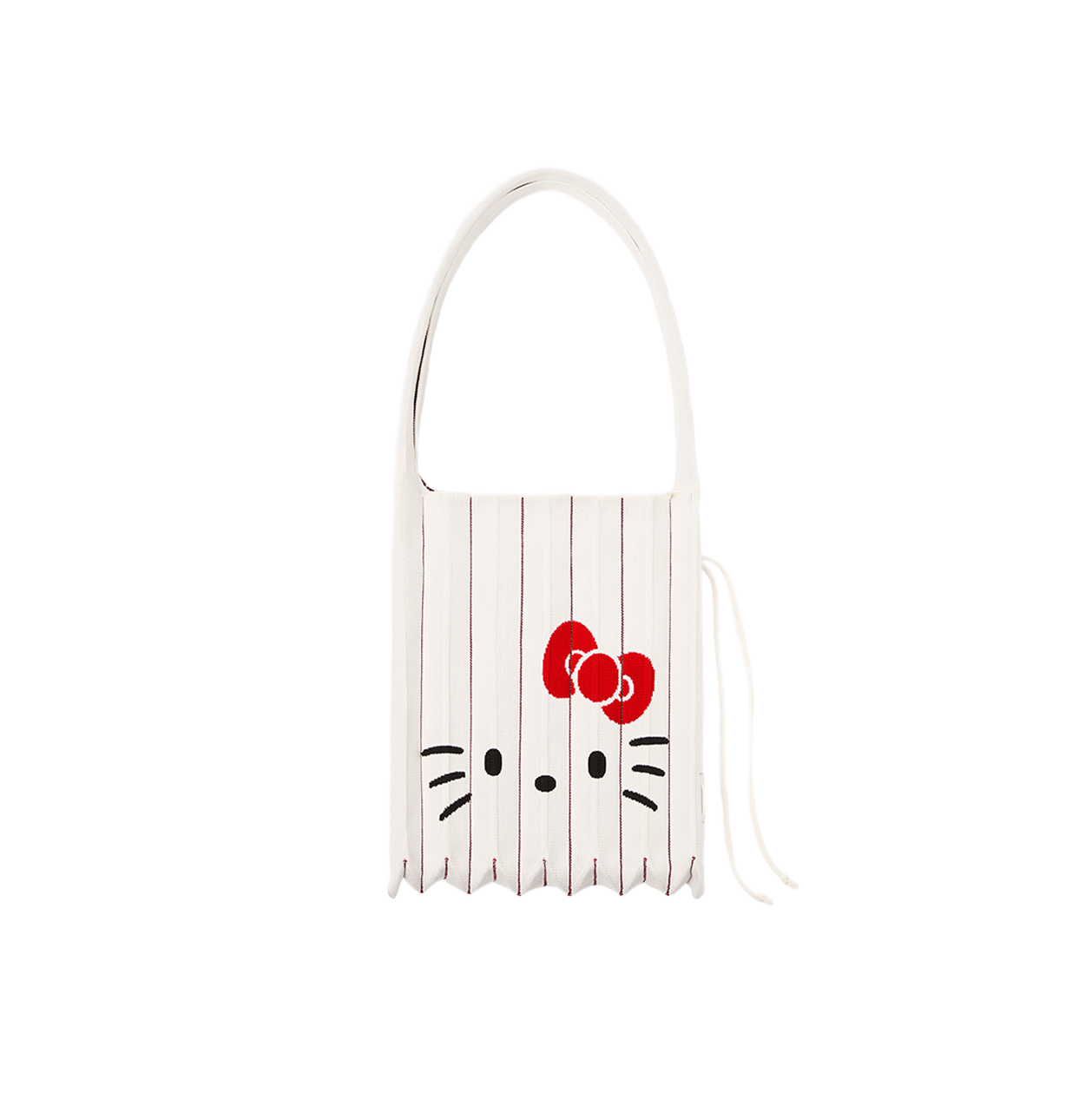 조셉앤스테이시 럭키 플리츠 니트 미디움 헬로키티 크림 화이트