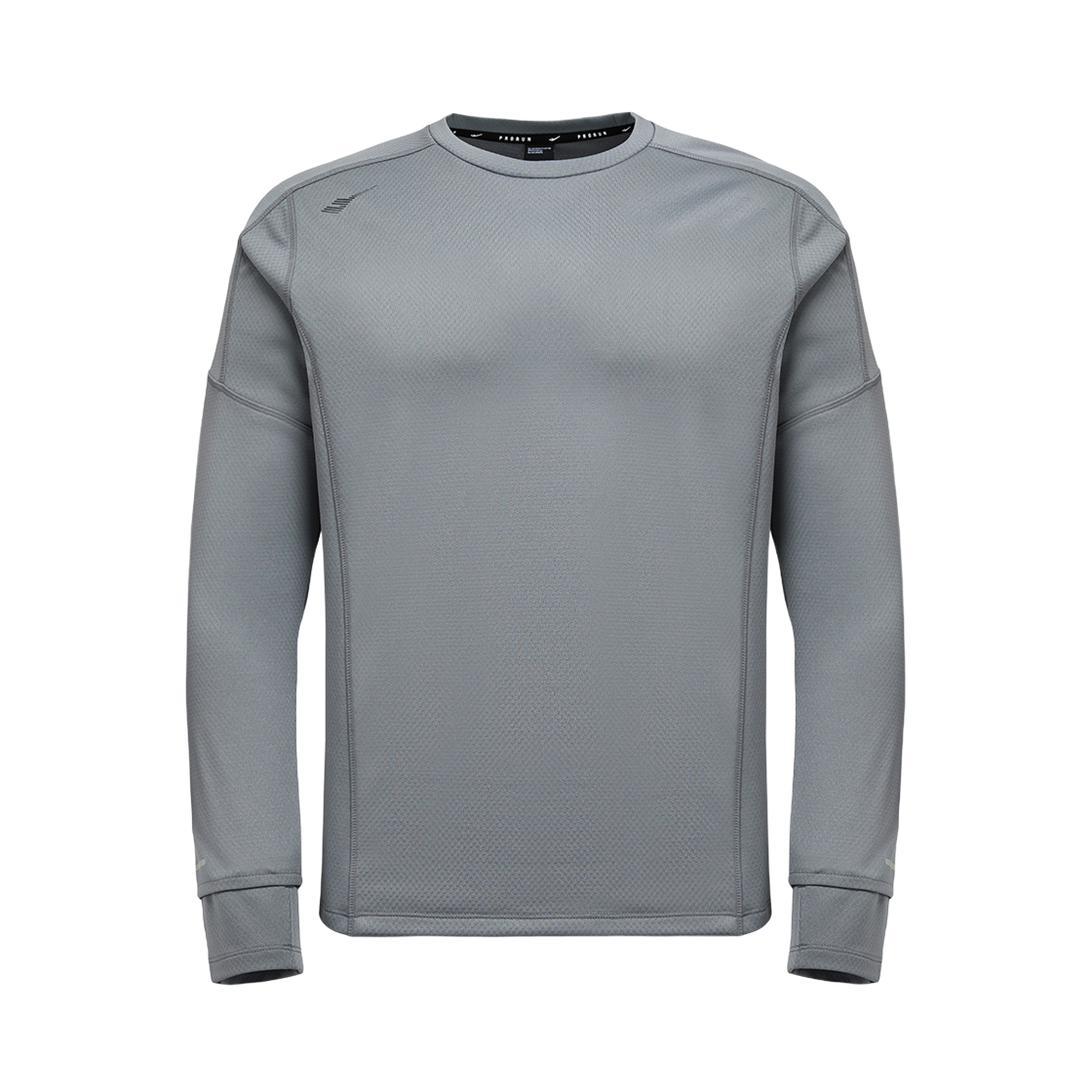 프로-스펙스 자카드 러닝 티셔츠 그레이(PRO-SPECS Jacquard Running T-Shirt Gray)