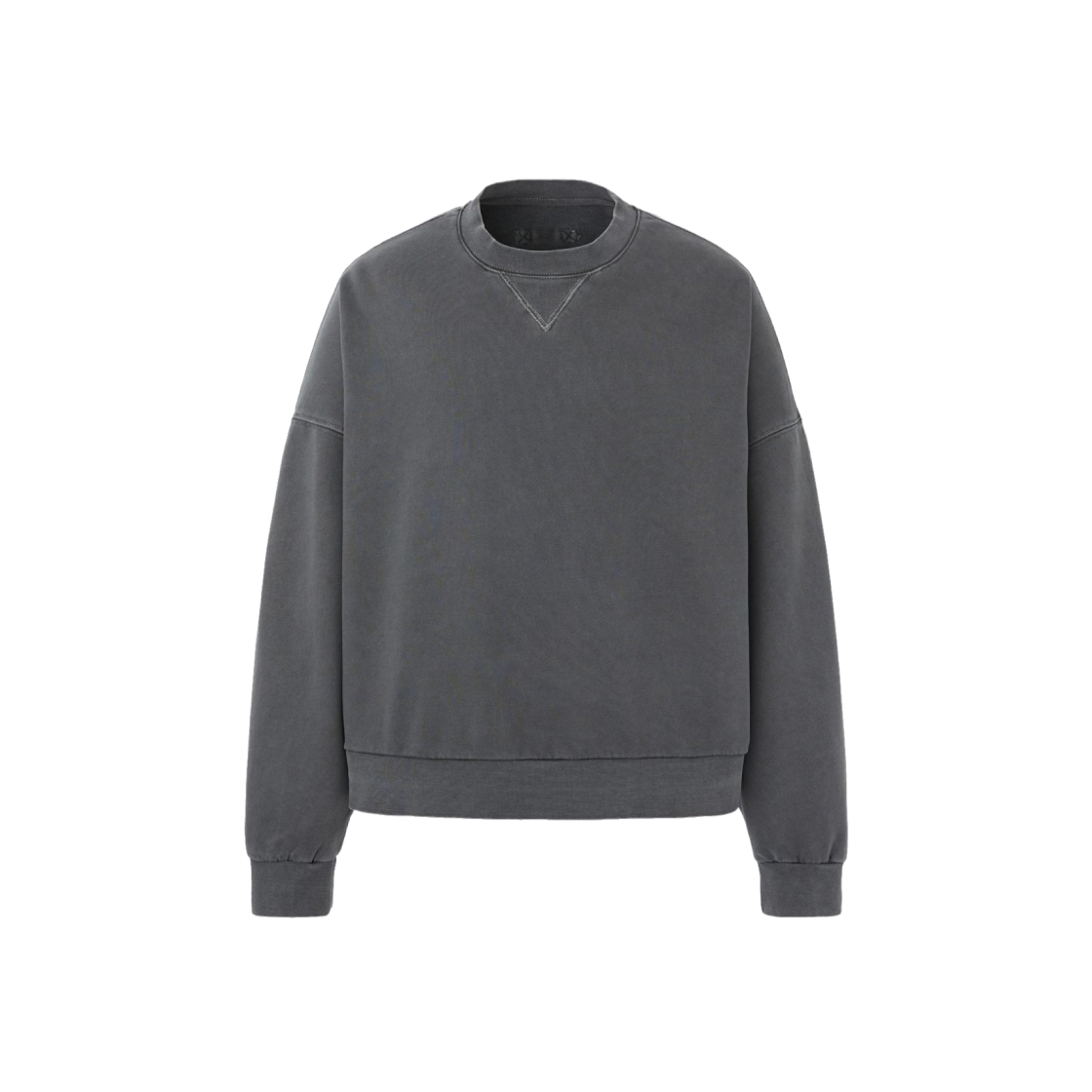 디파인 피그먼트 워싱 스웨트셔츠 차콜(DEFINE Pigment Wash Sweatshirt Charcoal)
