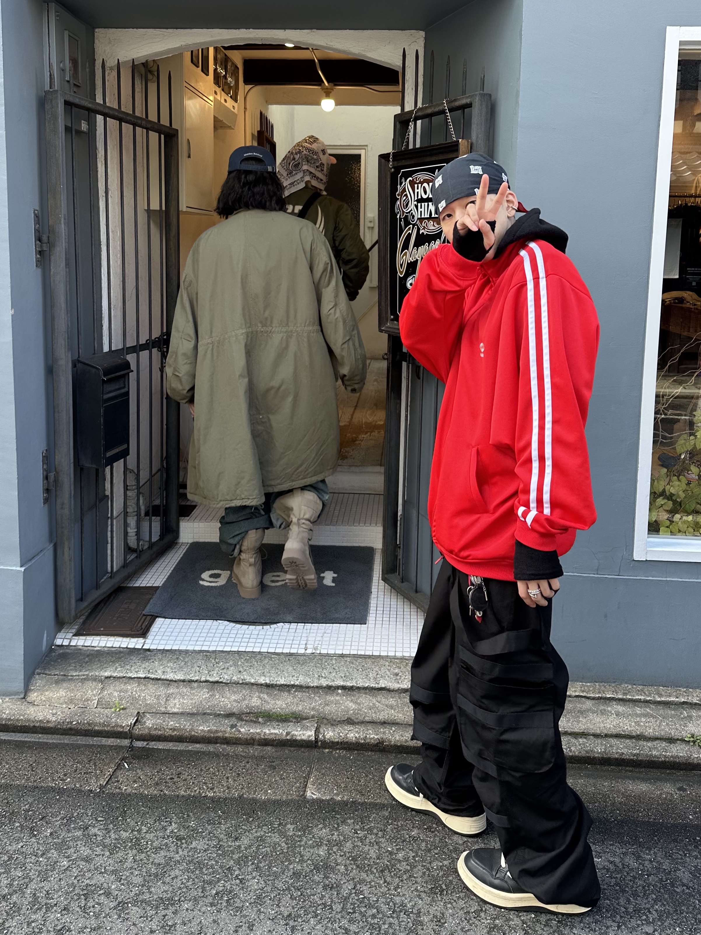 Converse x Drkshdw Turbowpn Black Cream, Wapworks Hard Knocks Cargo Pants Gas 착용 스타일 - 2