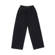 Haleine Drawstring 5-Pocket Wide Pants Black (VB202)