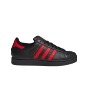 Adidas Superstar II Black Better Scarlet