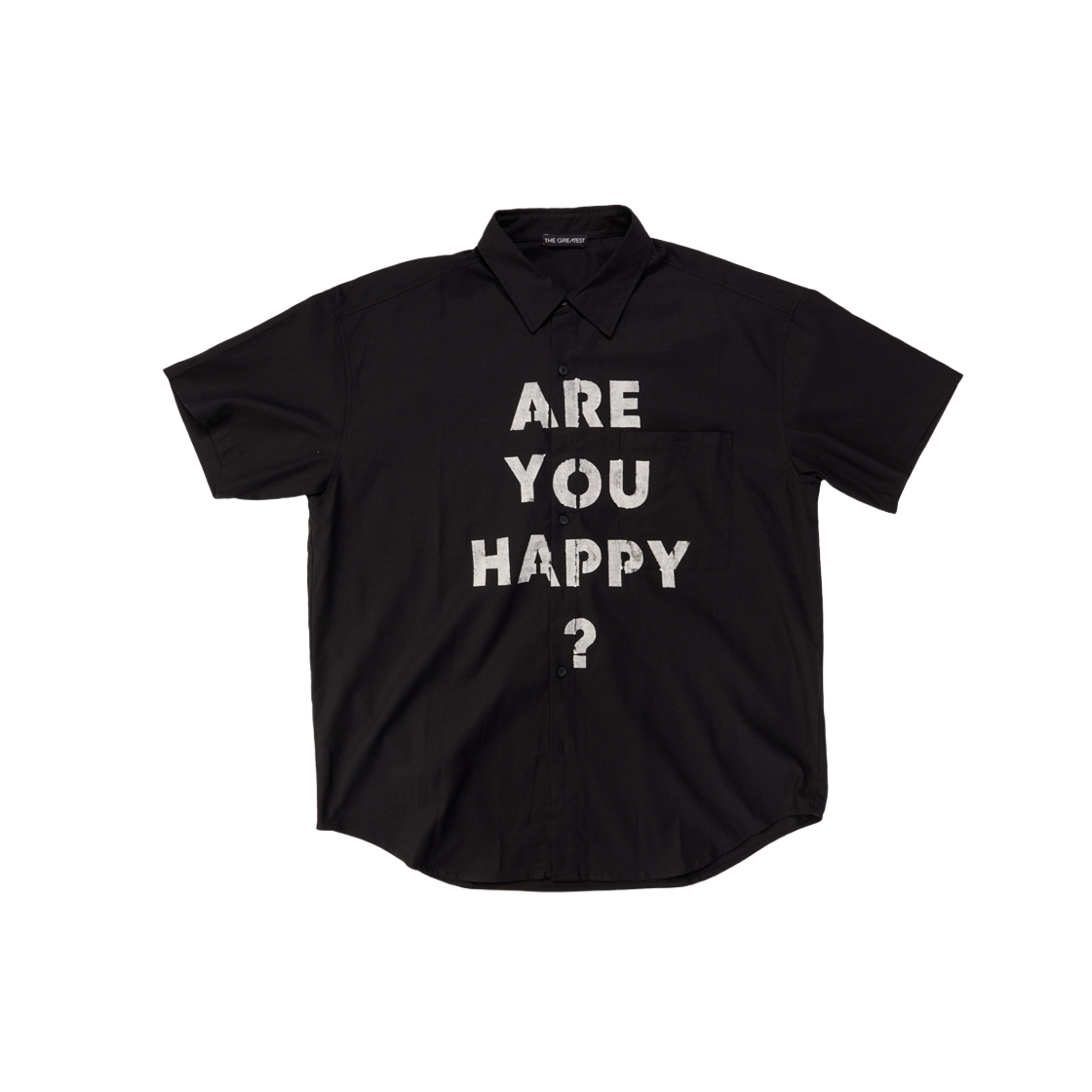 GT24SUMMER19 BK The Greatest Happy Shirt Black