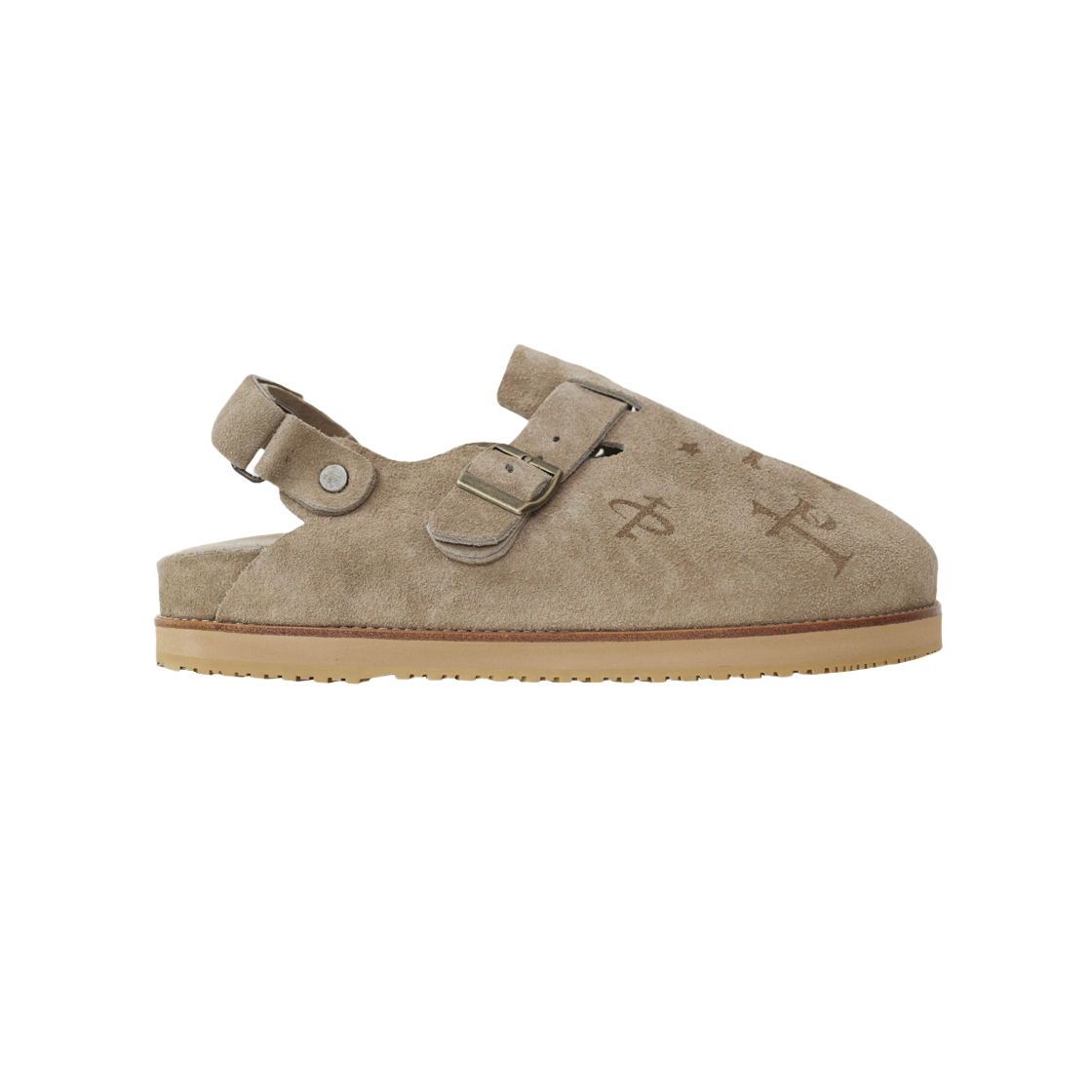 [프리오더] 폴리테루 심볼릭 슬라이더 슈즈 베이지([프리오더] Polyteru Symbolic Slider Shoes Beige)