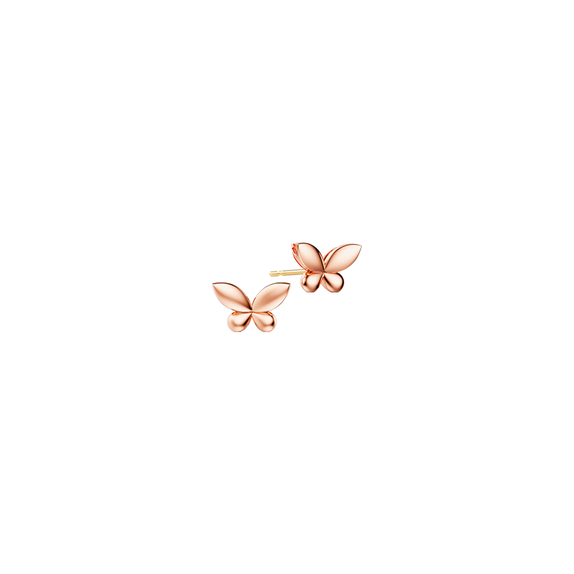 HDMI0615E Miko Morpho Solid S Earrings Pink Gold - 대표 이미지 #1