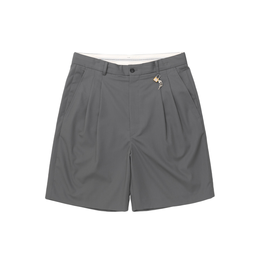 언노운블루 노멀 하프 팬츠 그레이(Unknown Blue Nomal Half Pants Gray)