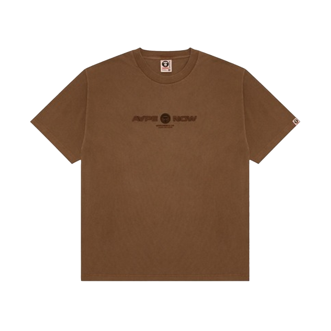 KM5BTSSAP11BR AAPE Now Tee Brown - 25SS