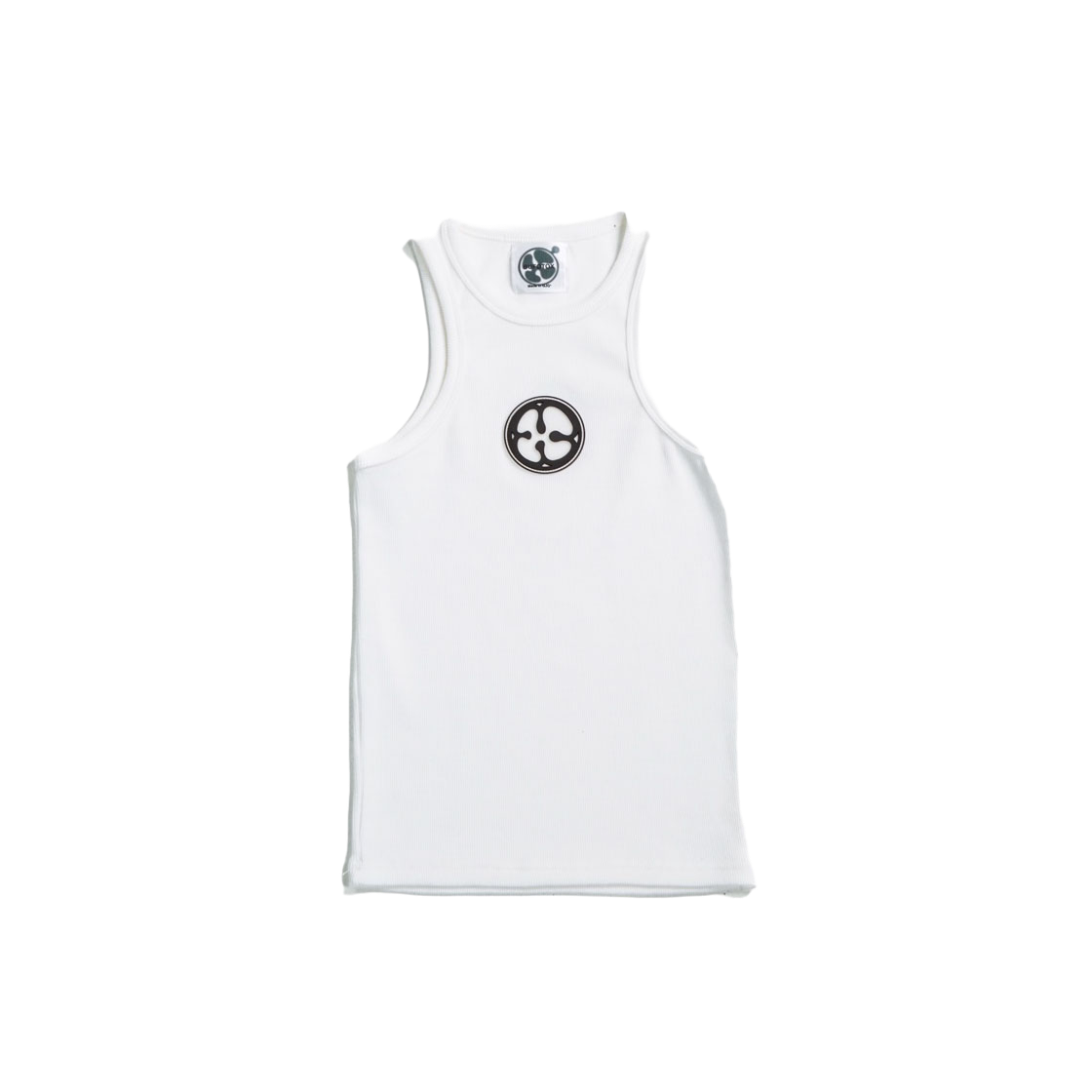 부포톡스 송과 2.5 로고 패치 나시 화이트(Bufotox Songgwa 2.5 Patched Logo Sleeveless White)