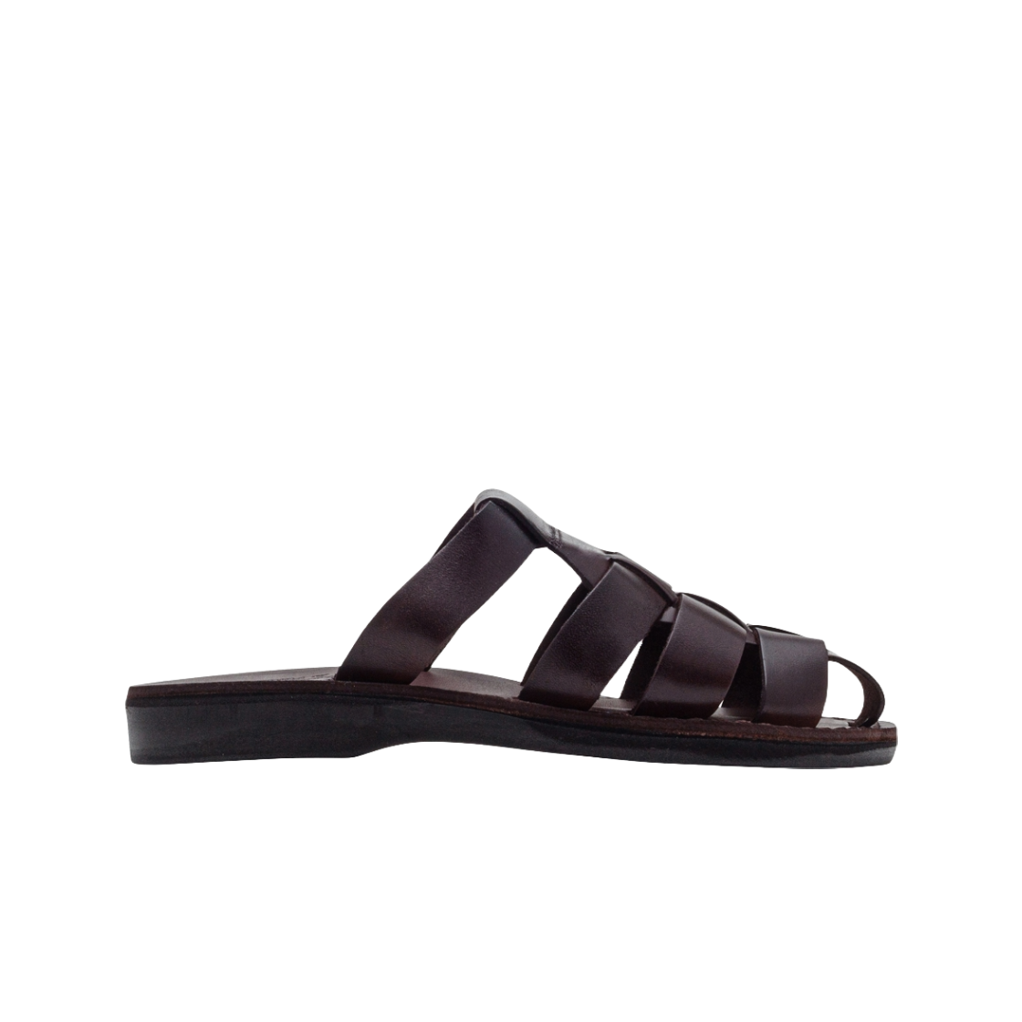 예루살렘 샌들 1063 미카엘 슬라이드 브라운