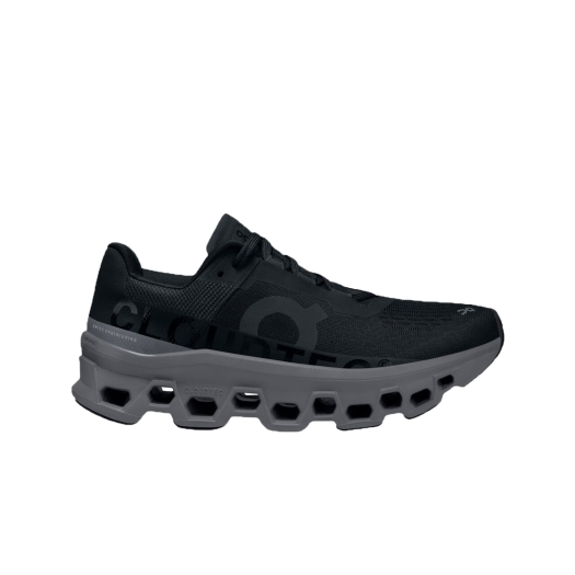 On Running Women On Cloud Monster Black Magnet