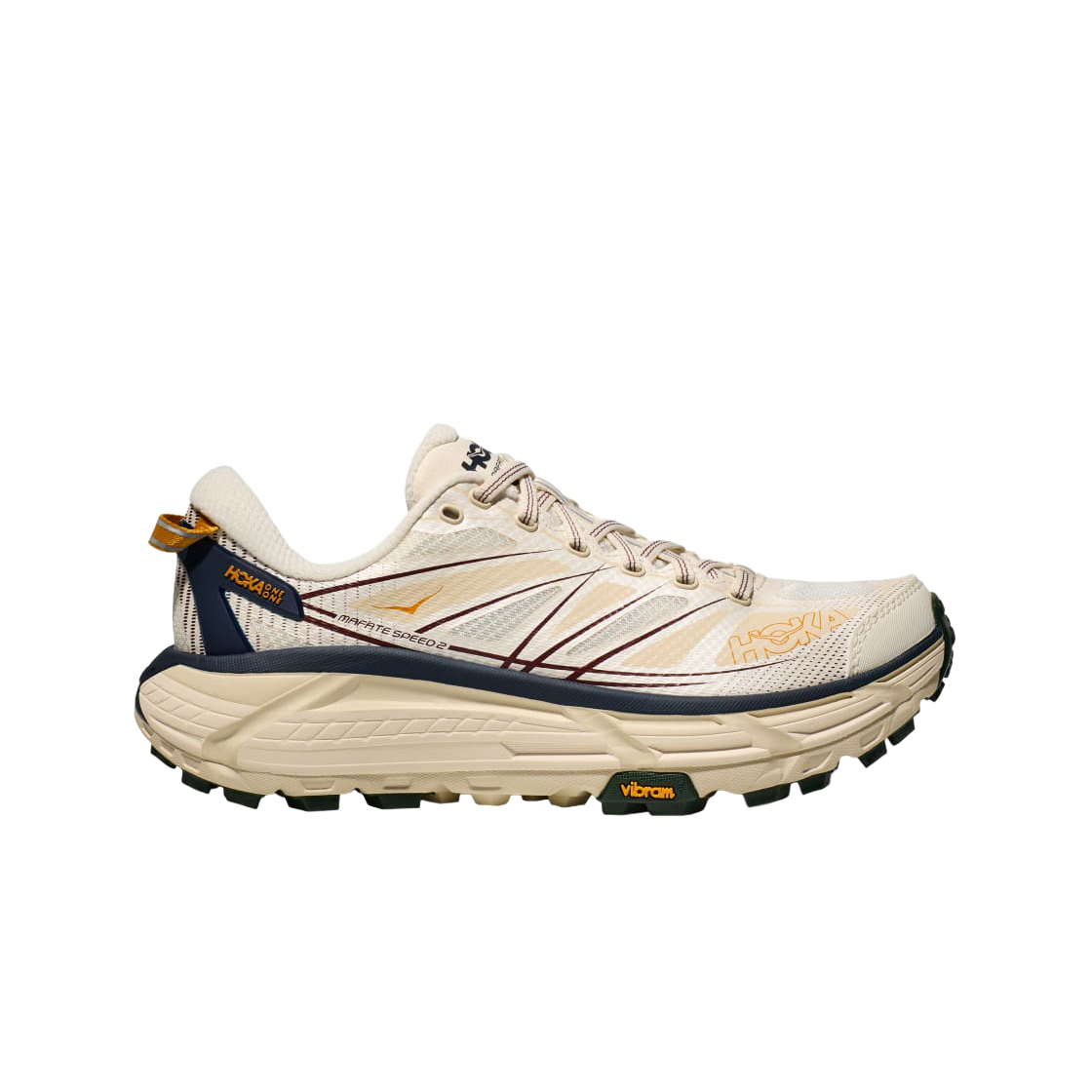 KM4DSOBHK11LE Hoka Mafate Speed 2 Alabaster Oat Milk - 24FW