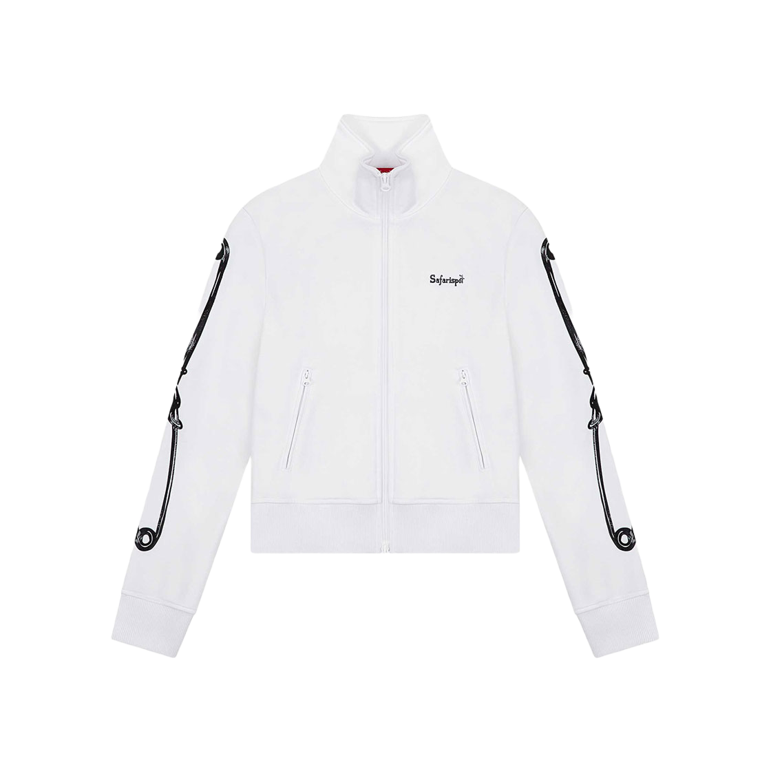 사파리스팟 1/2 세이프티 유로 집업 화이트(Safarispot 1/2 Safety Euro Zip Up White)