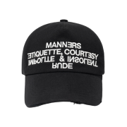Millo Archive Destroyed Dummy Ball Cap Black