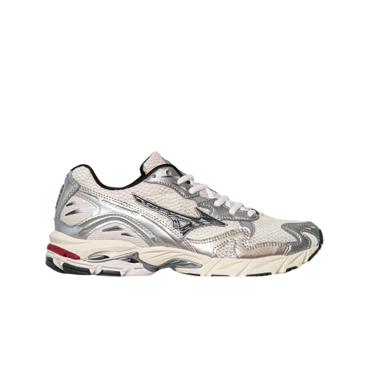 D1GA243111 Mizuno Wave Rider 10 Snow White Black Sand