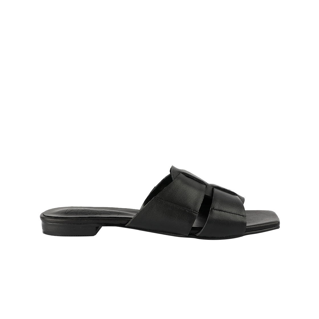 MD0183_4 Moodnight Ada Fisherman Slide Sandals Black