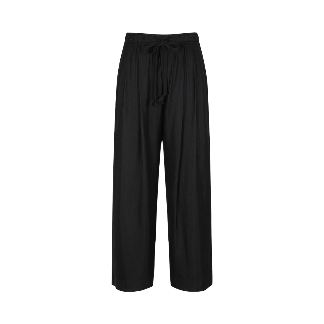 지기첸 드로우스트링 트라우저 블랙 - 24FW(Ziggy Chen Drawstring Trousers Black - 24FW)