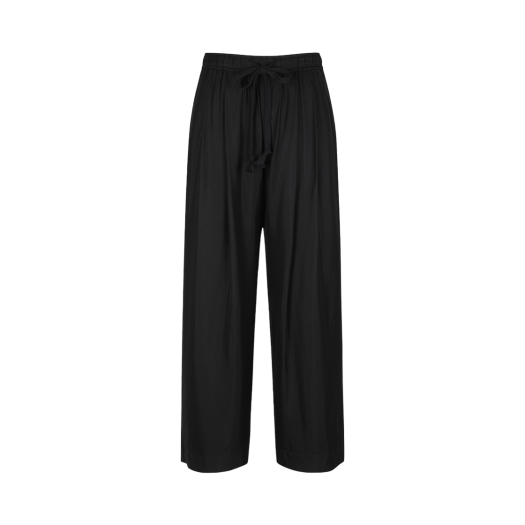 KM4CPALZC08BK Ziggy Chen Drawstring Trousers Black - 24FW