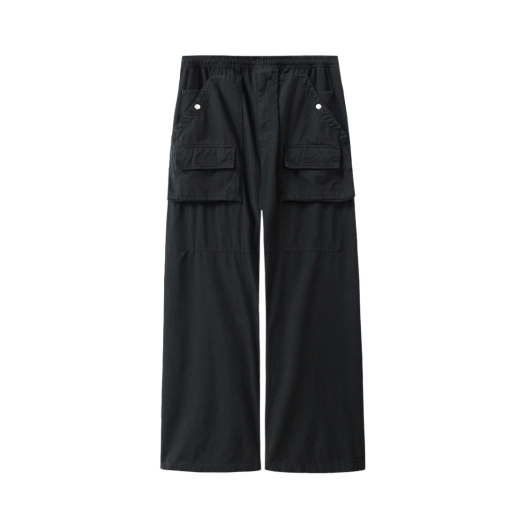 PL4OPT5002B0 Polyteru Front Cargo Pajama Pants Black