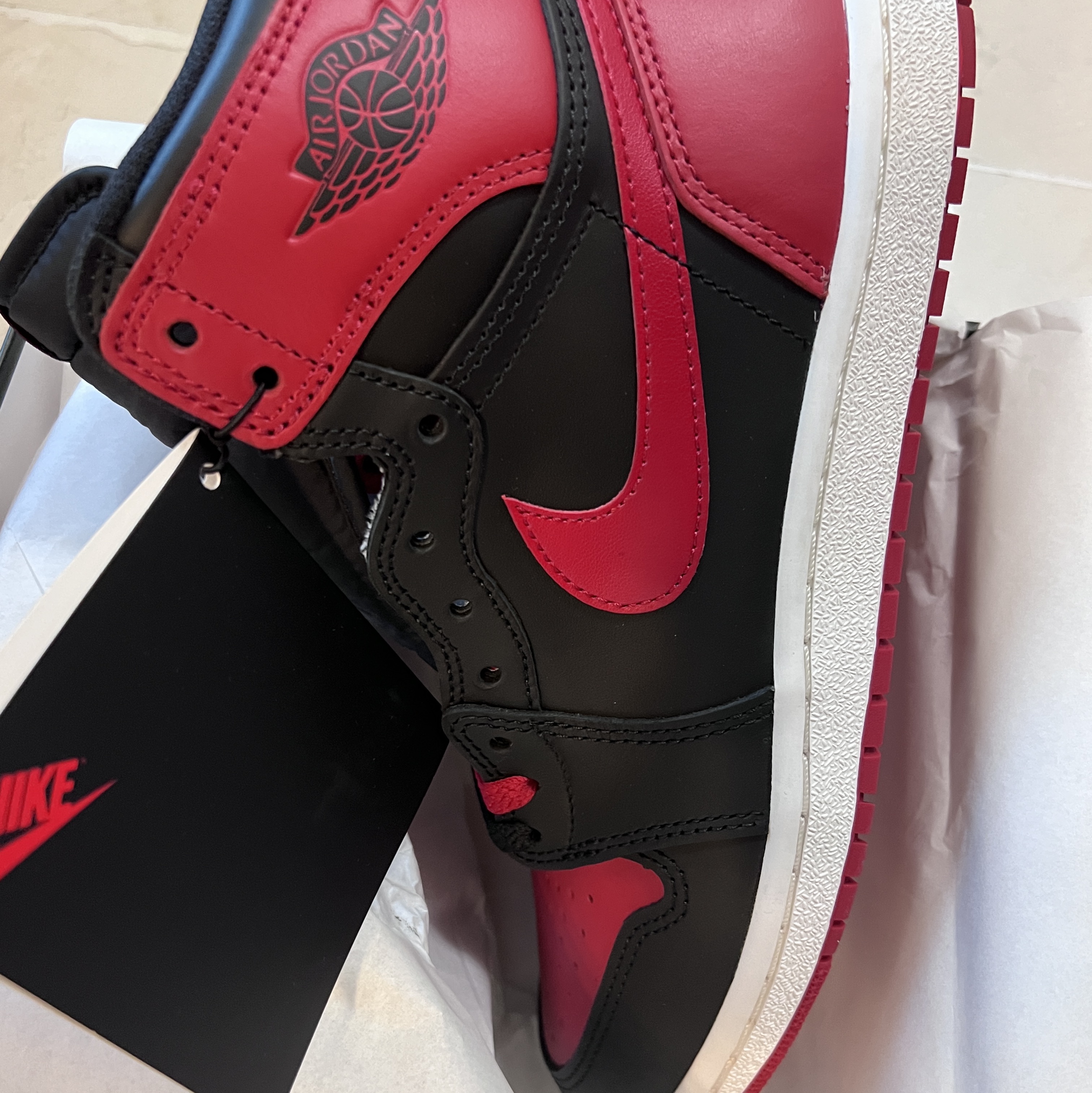 Jordan 1 High 85 Bred 착용 스타일