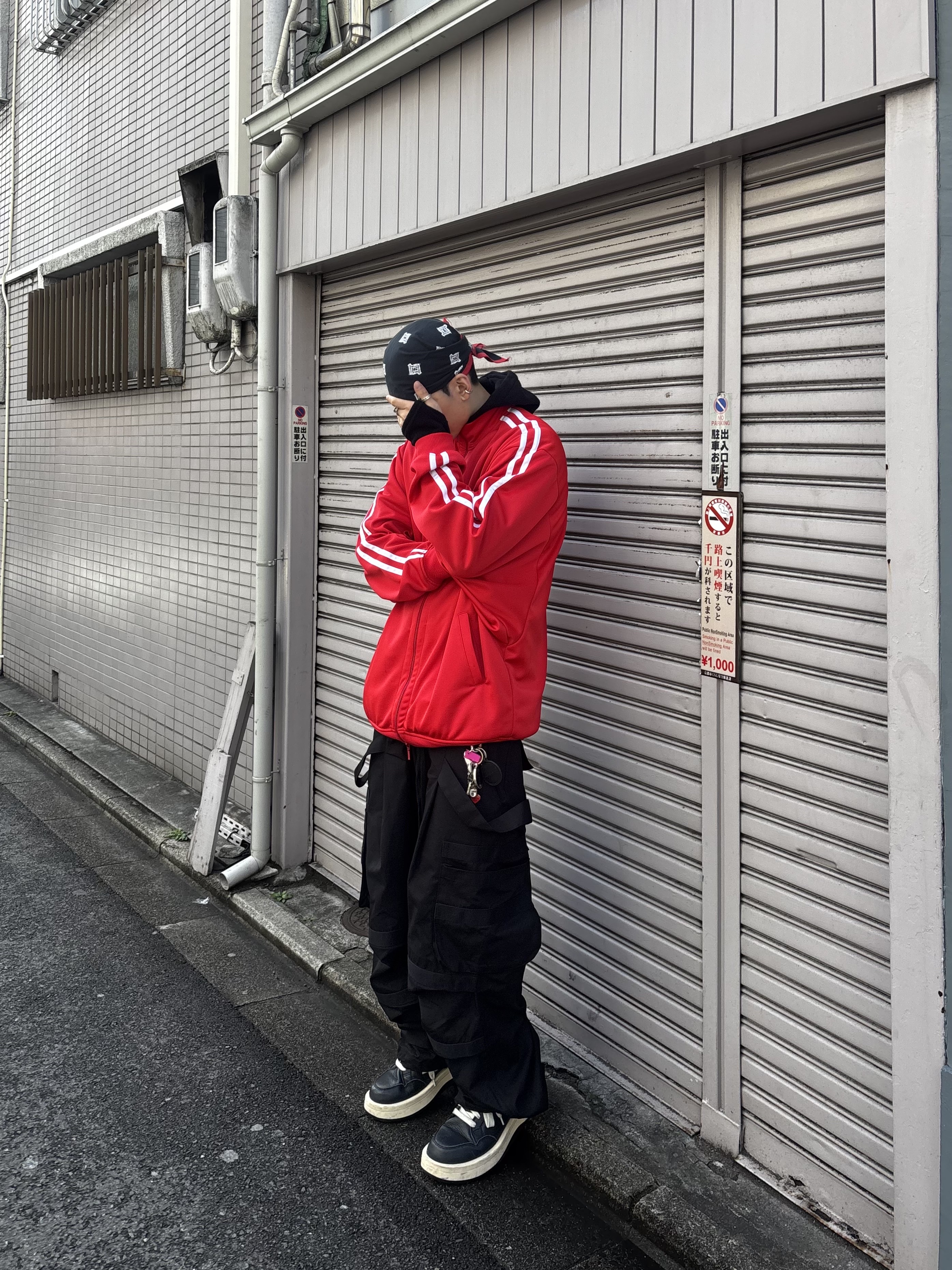 Converse x Drkshdw Turbowpn Black Cream, Wapworks Hard Knocks Cargo Pants Gas 착용 스타일 - 4