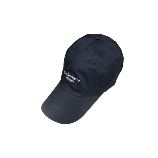 UMCM17NS Undermycar Mu.17 Anti Fxxking Logo Play Basic Ball Cap Navy / Silver