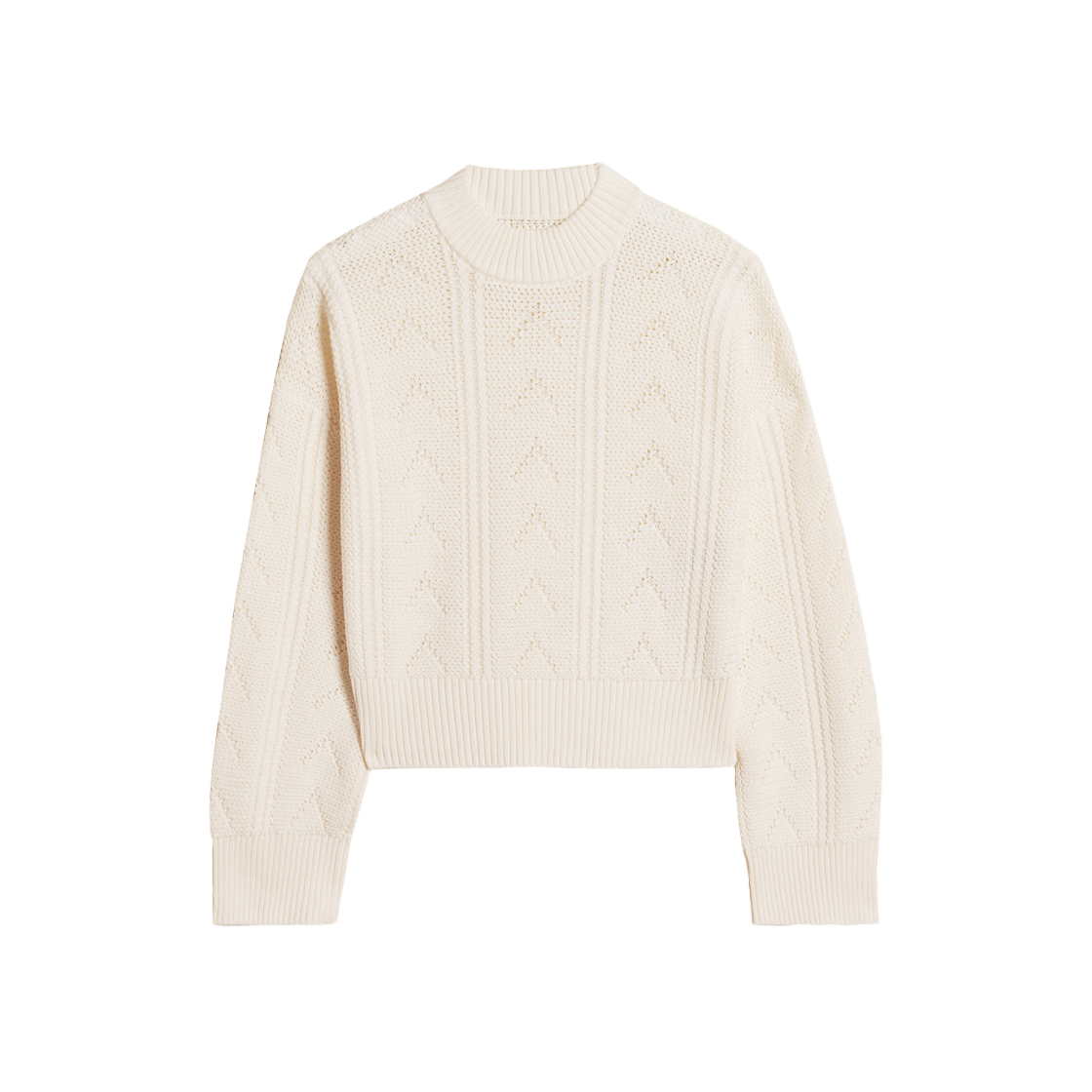 홀츠베일러 우먼 세레나 니트 스웨터 화이트 - 24FW(Holzweiler Women Serena Knit Sweater White - 24FW)