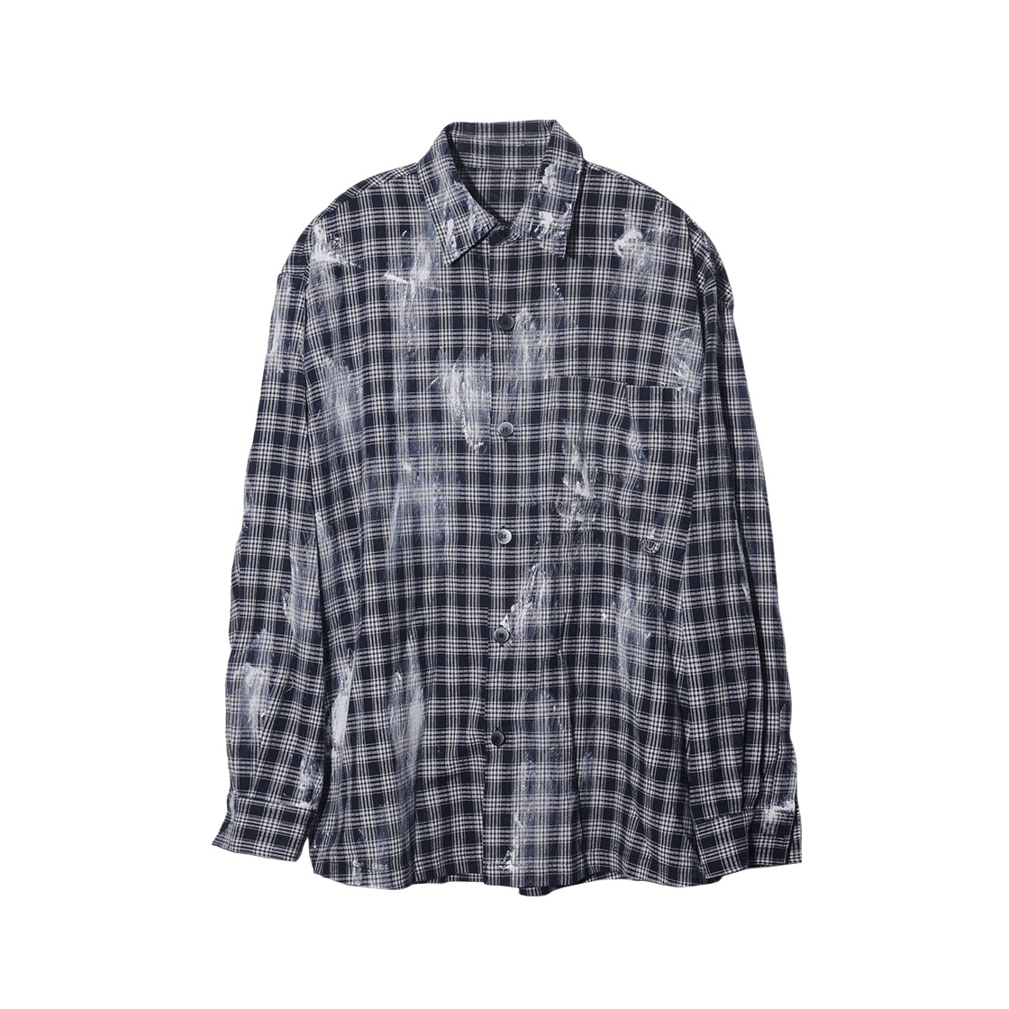 논플로어  페인터스 오버 셔츠 네이비