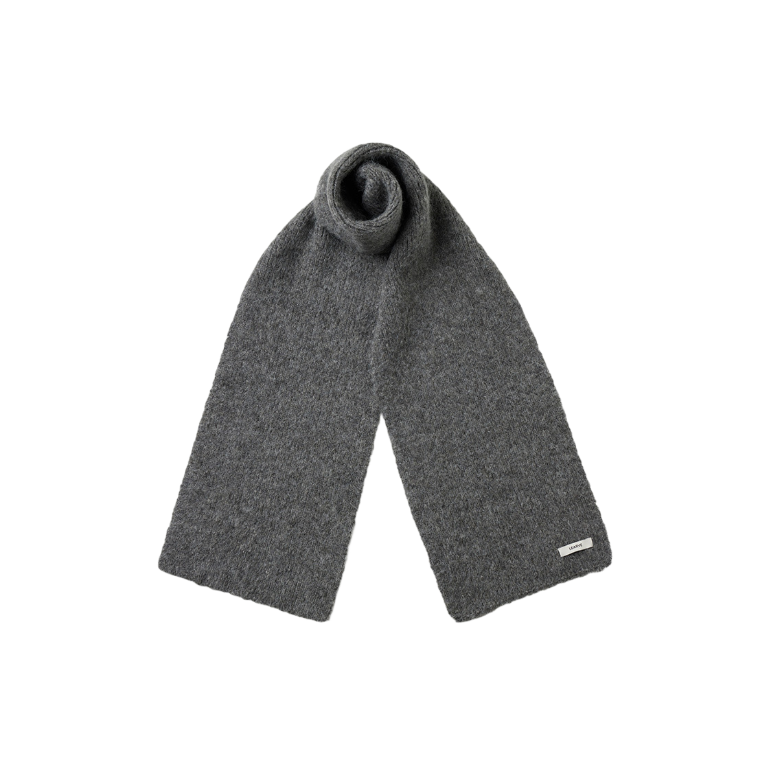 르아브 오브제 알파카 머플러 미스트차콜(LEARVE Objet Alpaca Muffler Mist Charcoal)