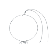 Sentiments No.335 Foliage Necklave Silver