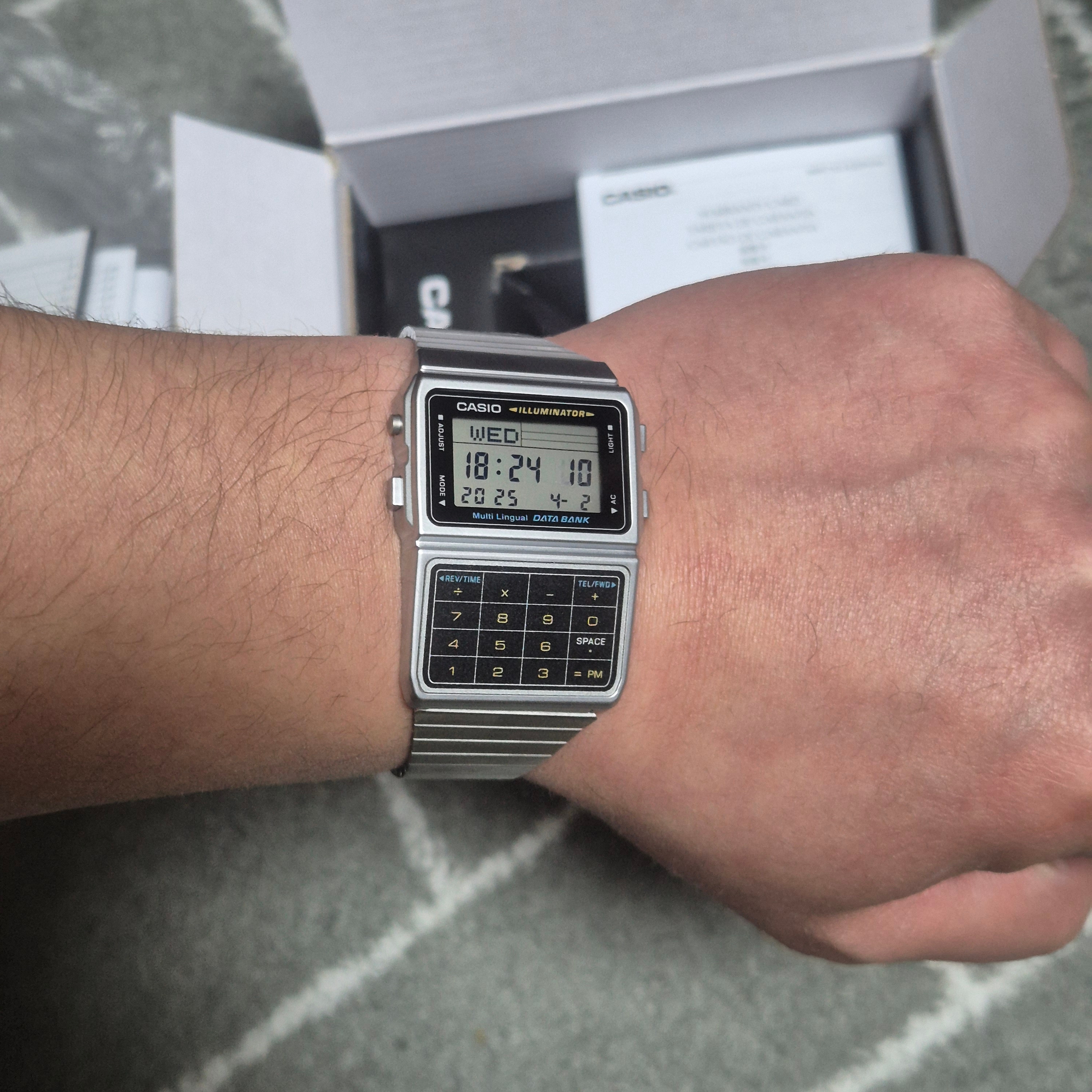 Casio DBC-611-1DF 착용 스타일 - 1
