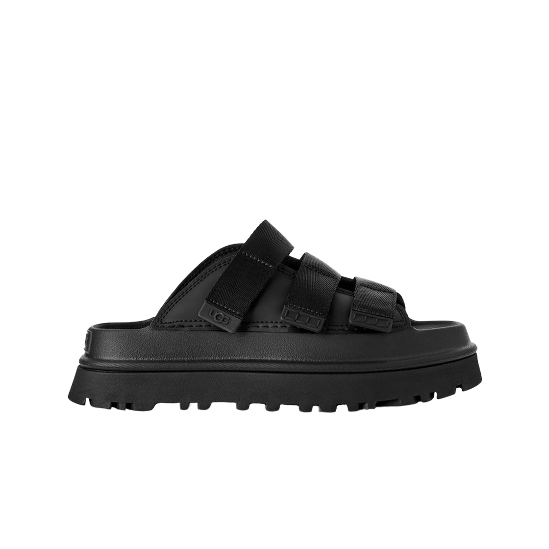 (W) 어그 골든글로우 슬라이드 블랙((W) UGG GoldenGlow Slide Black)